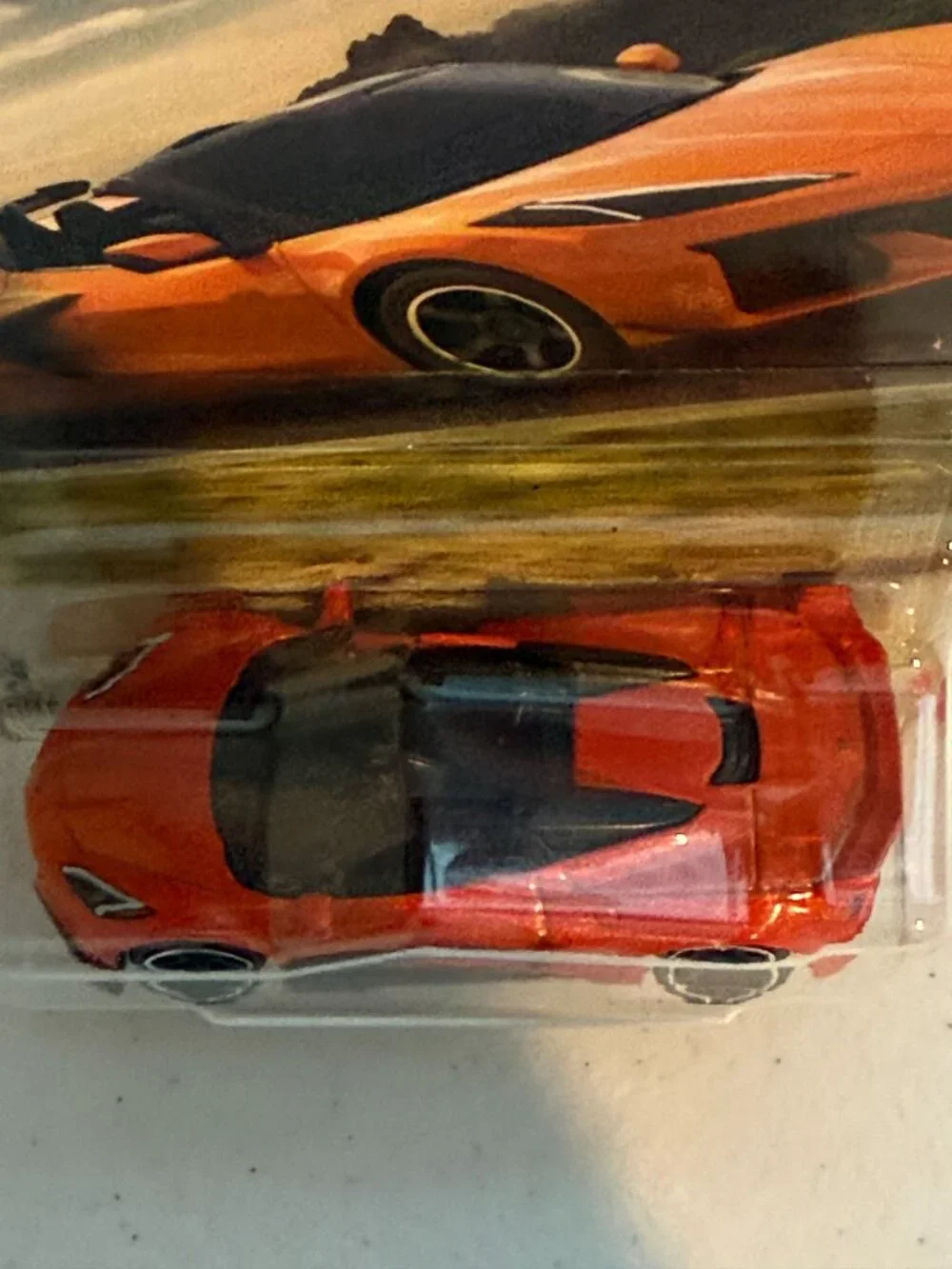 Matchbox 2023 Chevy Corvette Z06 Convertible Orange 48/125 Diecast